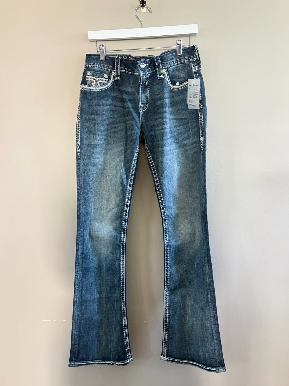 Rock Revival Jeans Rana Easy Boot Size 28 NWT